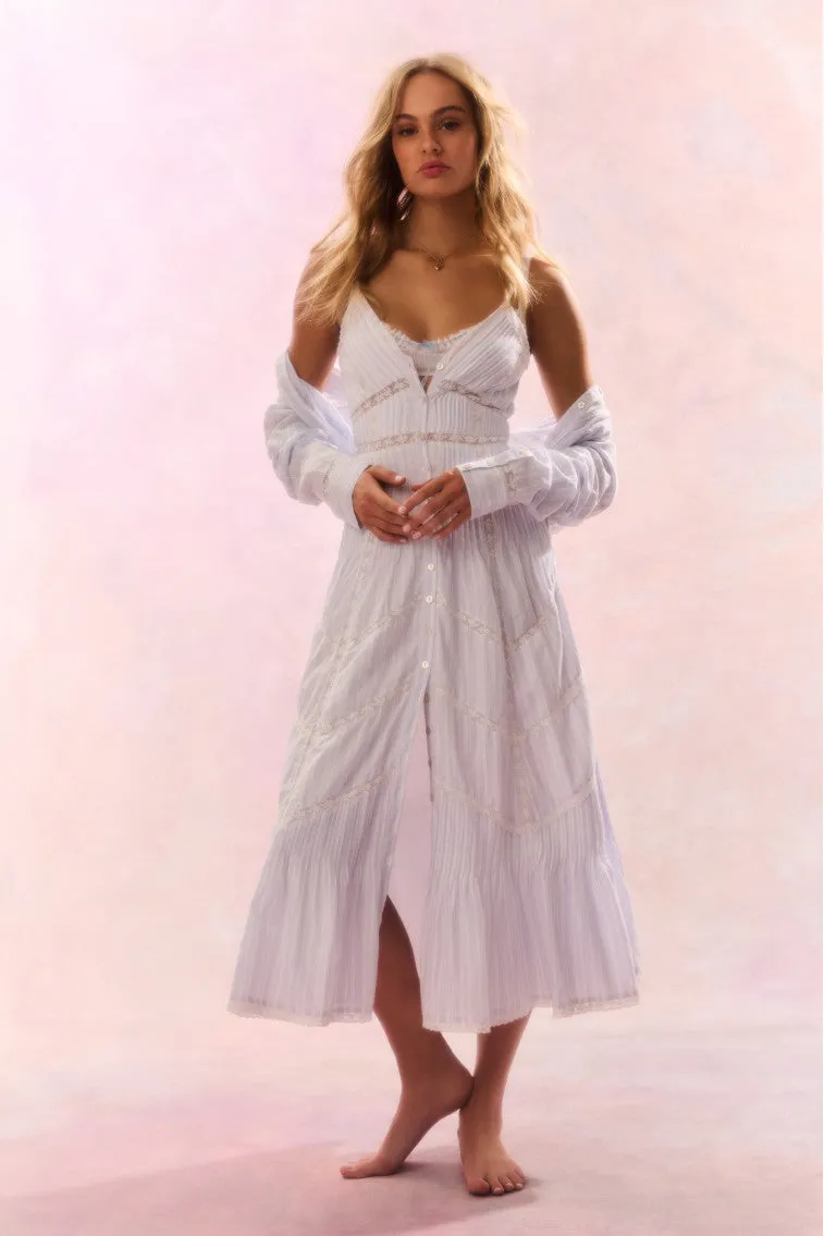 Esilda Cotton Midi Dress sold by LoveShackFancy