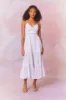Esilda Cotton Midi Dress sold by LoveShackFancy