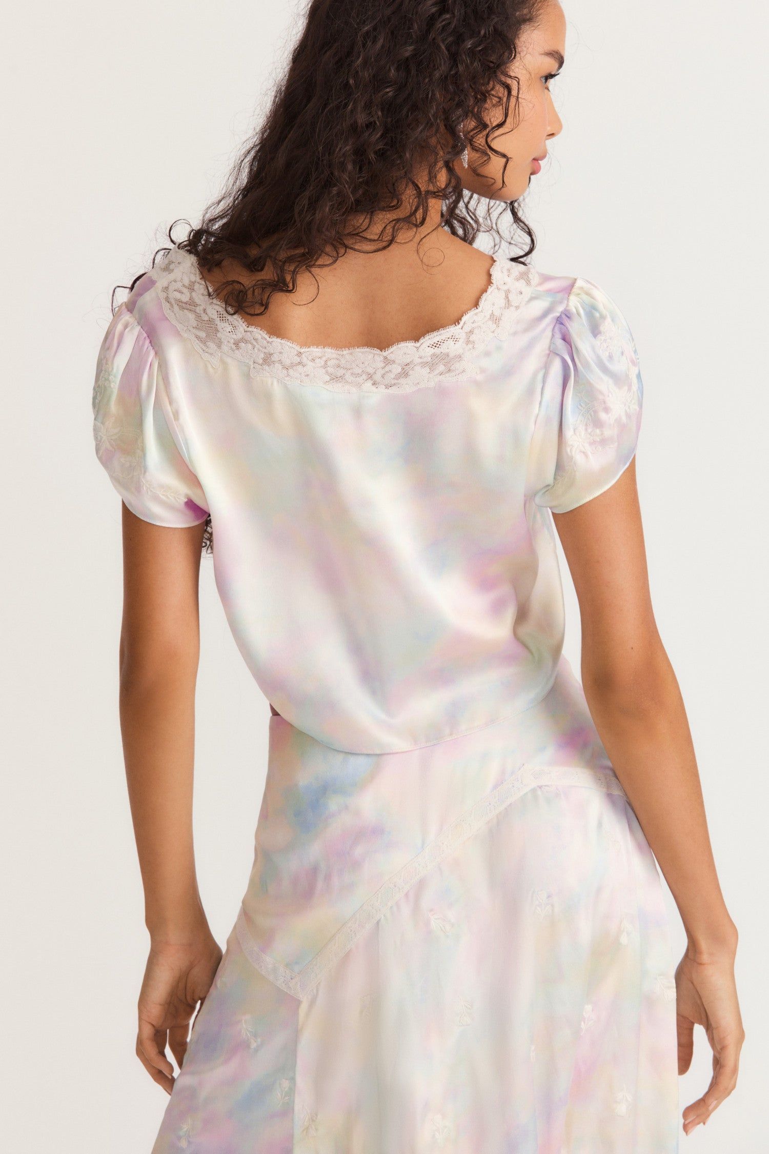 Lisanne Crop Top sold by LoveShackFancy product image thumbnail 5