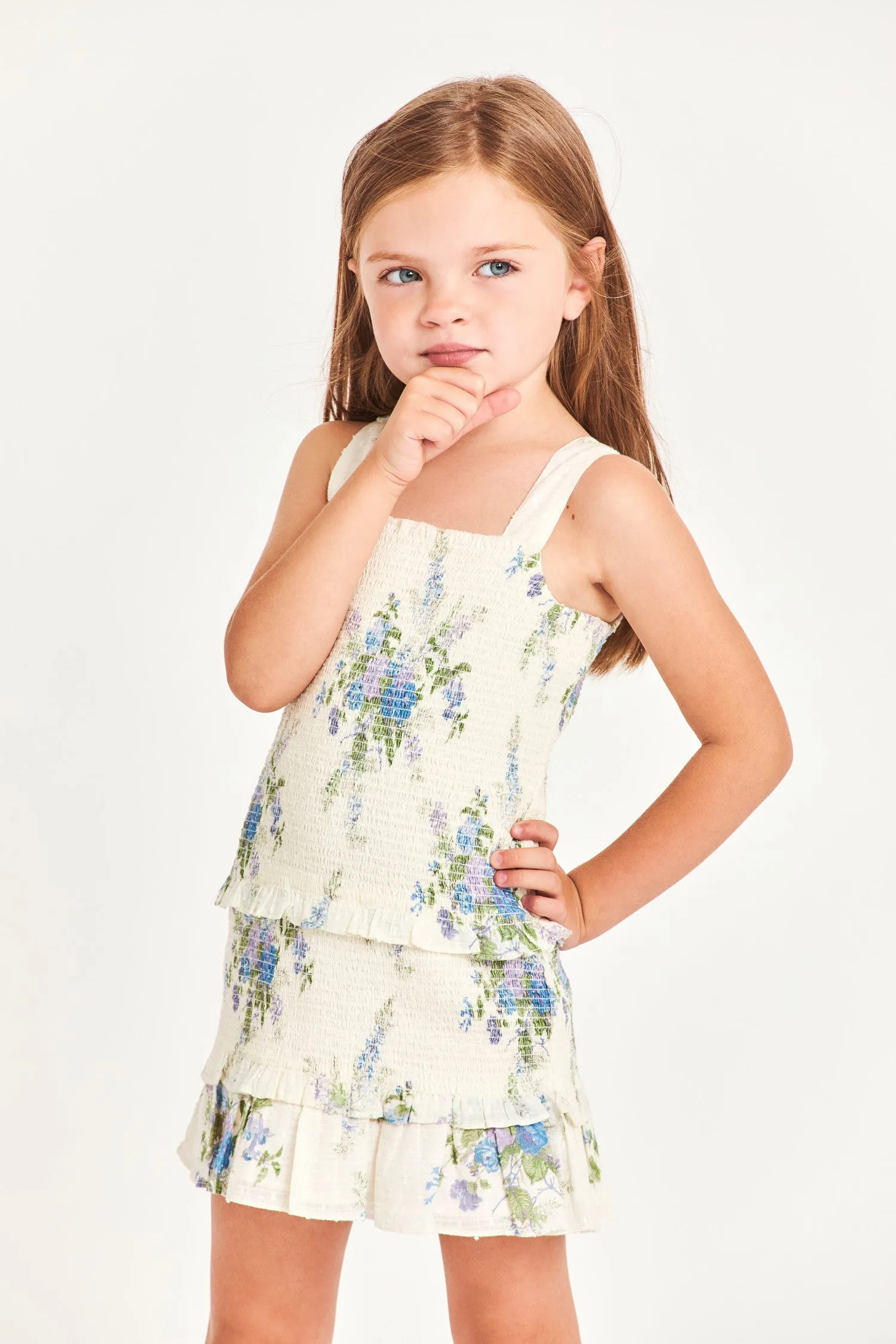 Girls Clancey Dress sold by LoveShackFancy product image thumbnail 2