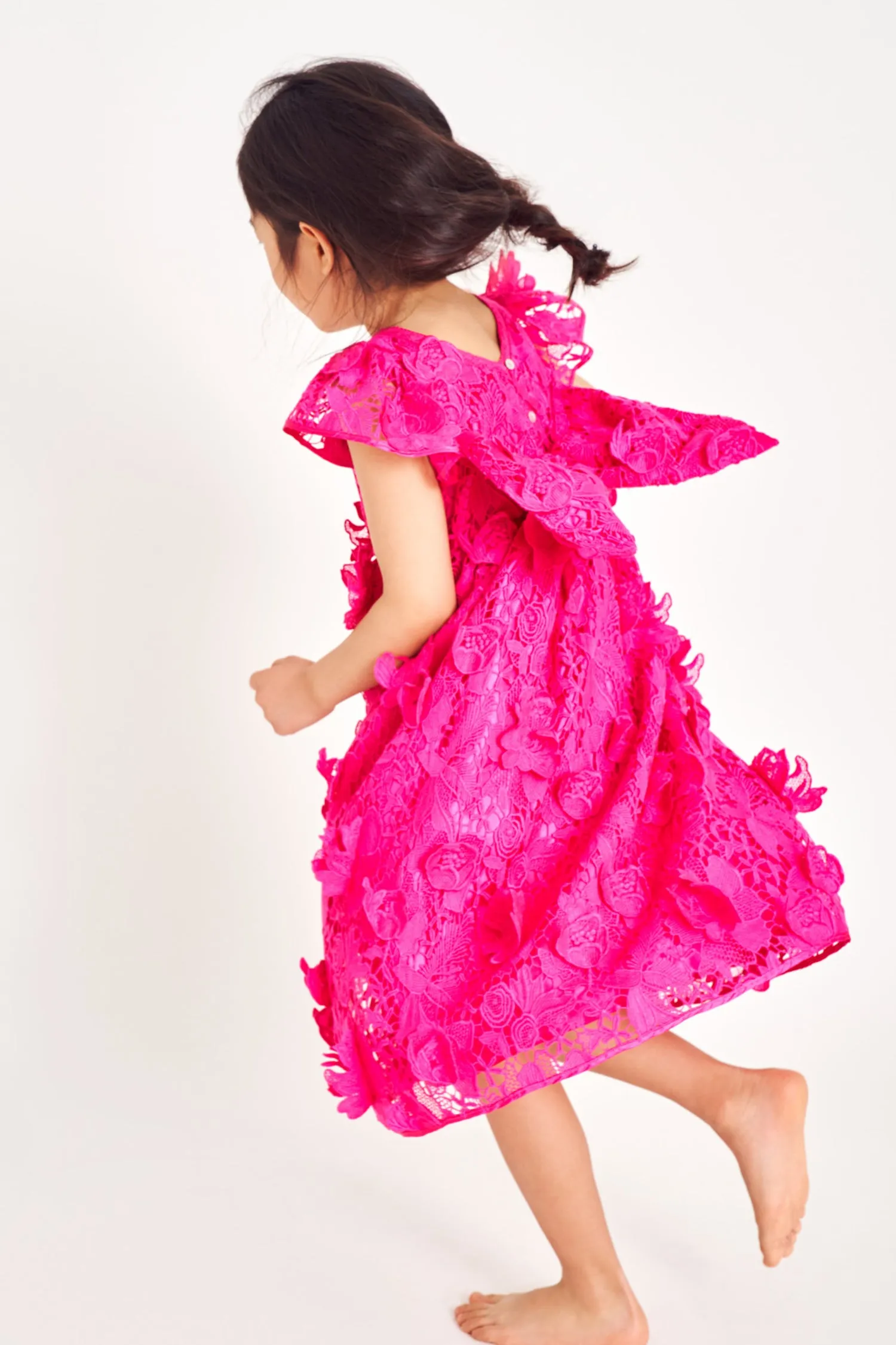 Girls Nancy Dress sold by LoveShackFancy product image thumbnail 3