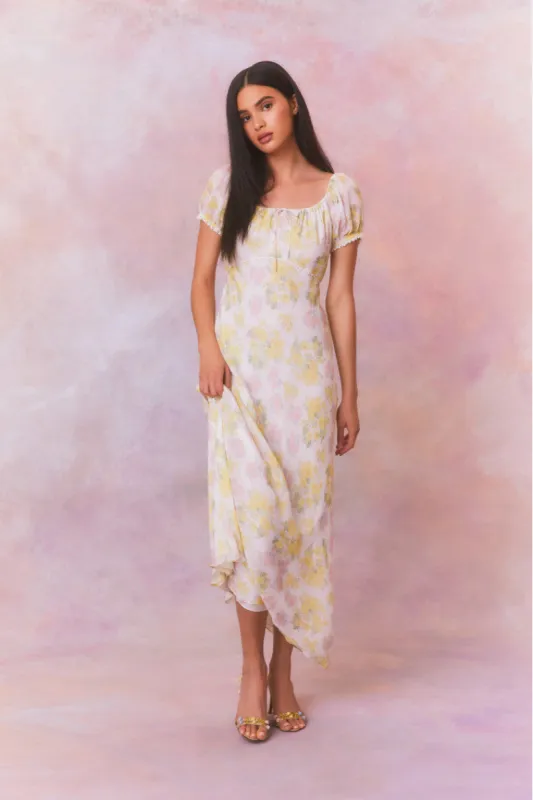 Kelila Cotton Voile Maxi Dress made by LoveShackFancy