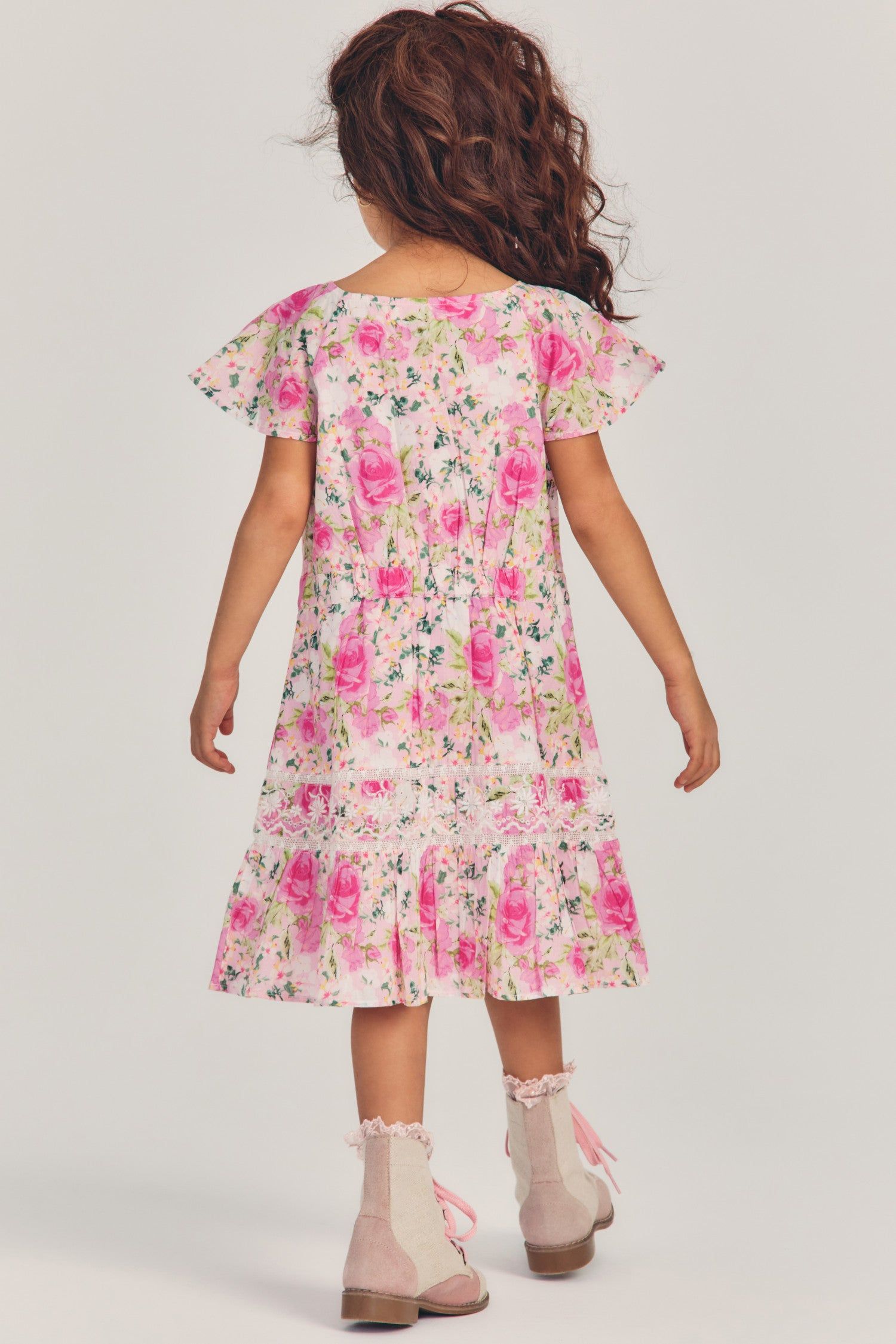 Girls Mini Victorian Maxi Dress sold by LoveShackFancy product image thumbnail 4