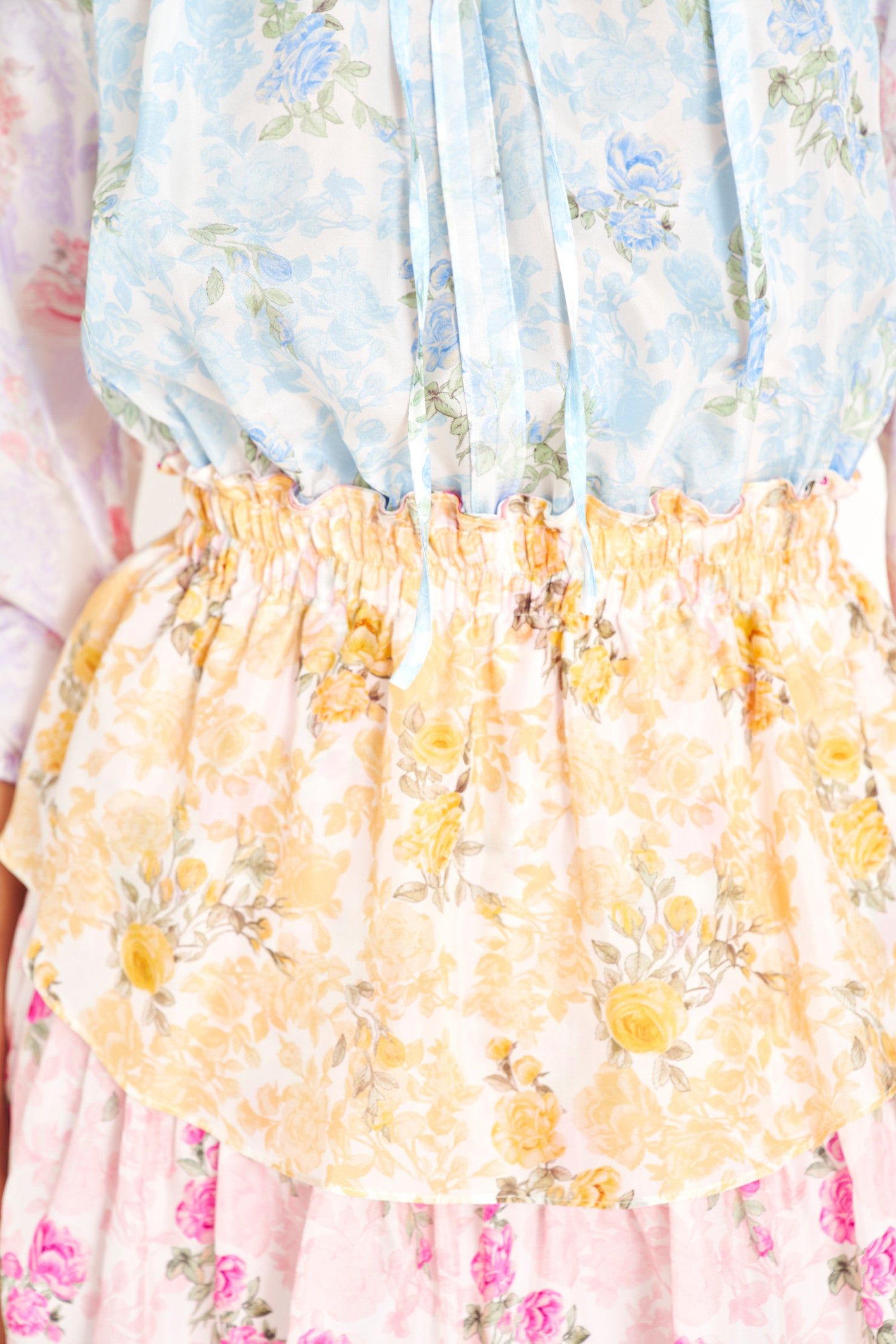 Popover Silk Mini Dress sold by LoveShackFancy product image thumbnail 3