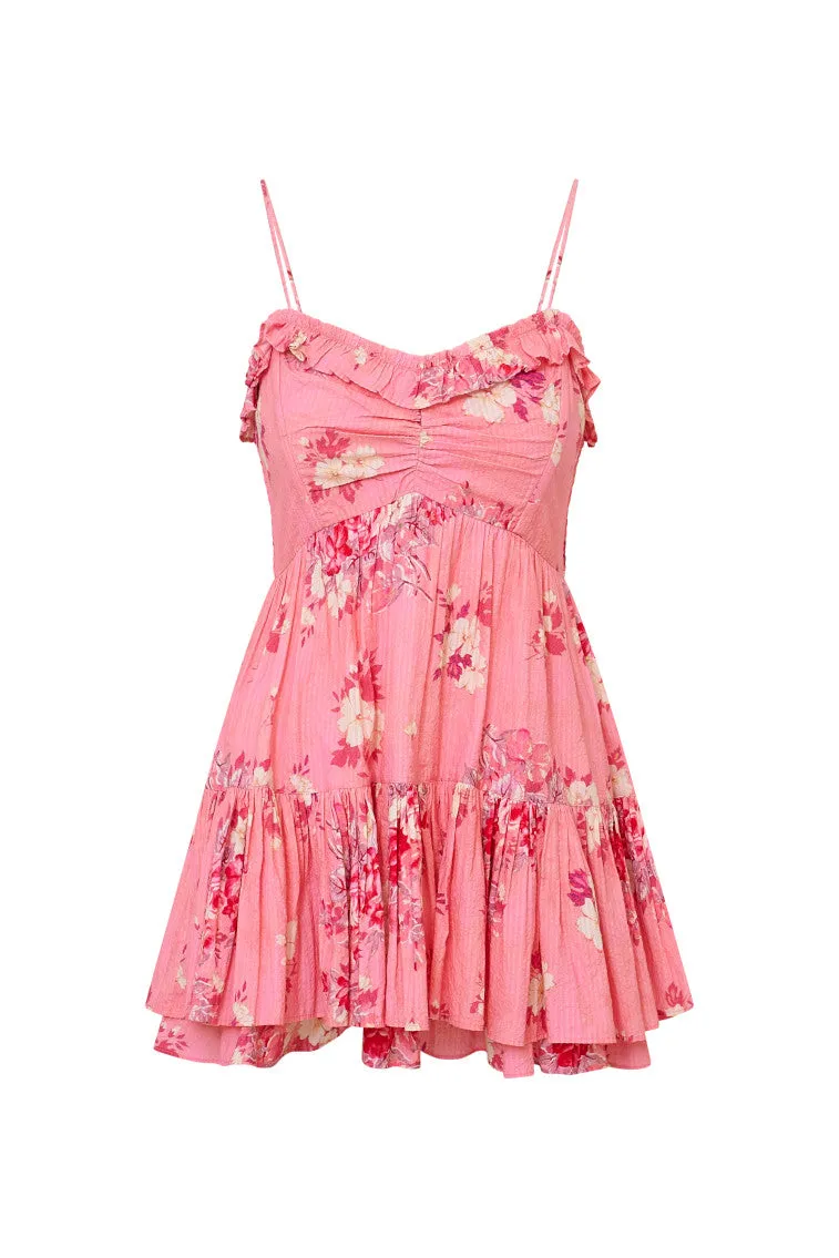 Linny Floral Mini Dress sold by LoveShackFancy product image thumbnail 5