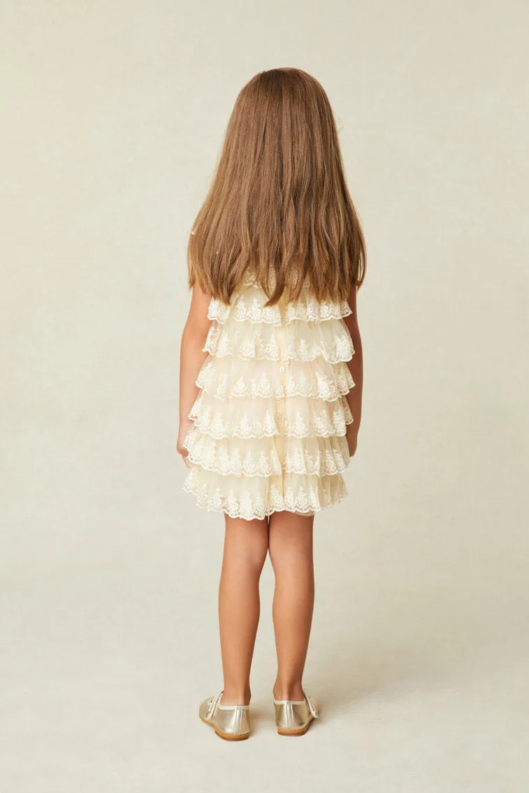 Girls Nelida Dress sold by LoveShackFancy product image thumbnail 3