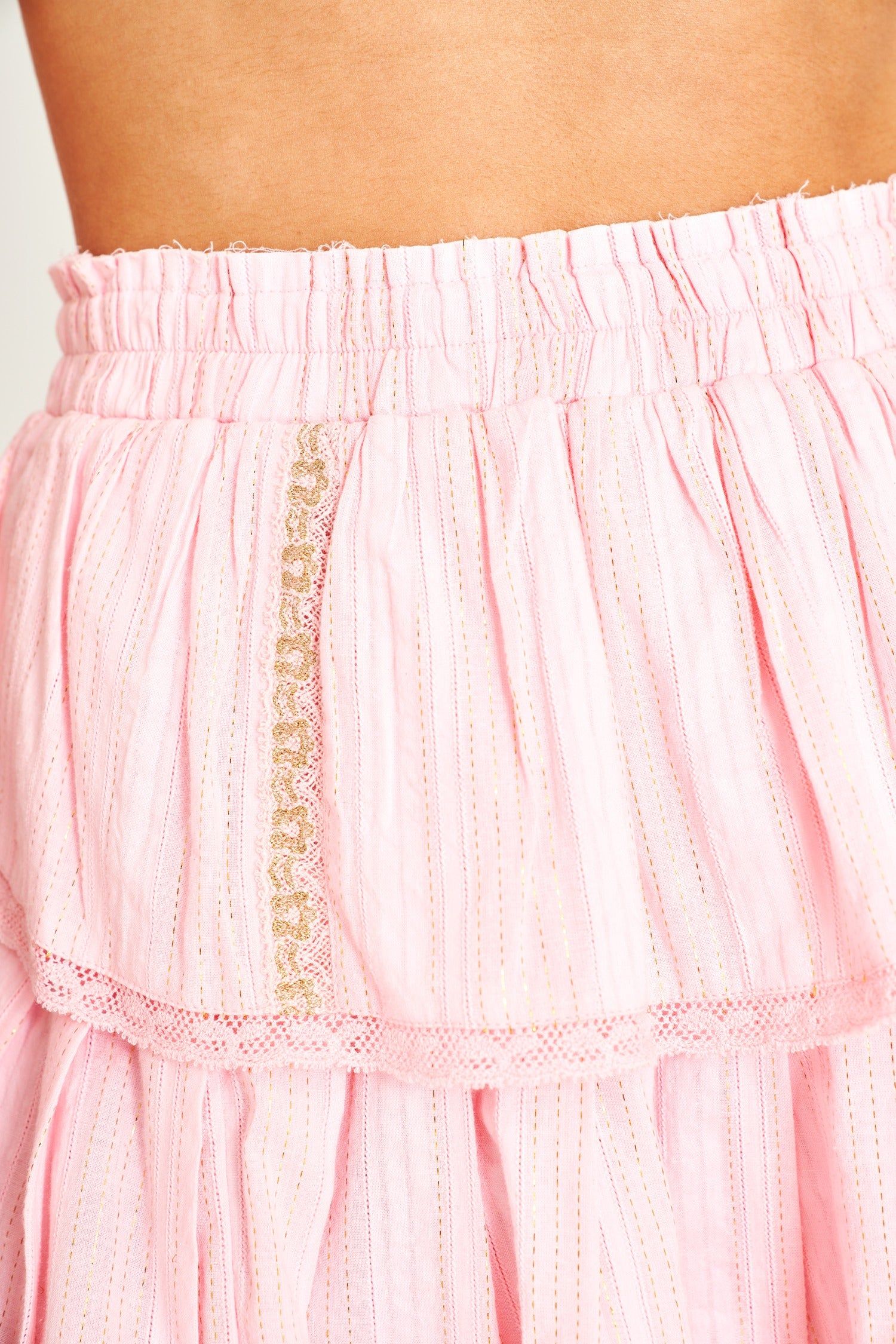 Ruffle Mini Skirt sold by LoveShackFancy product image thumbnail 3