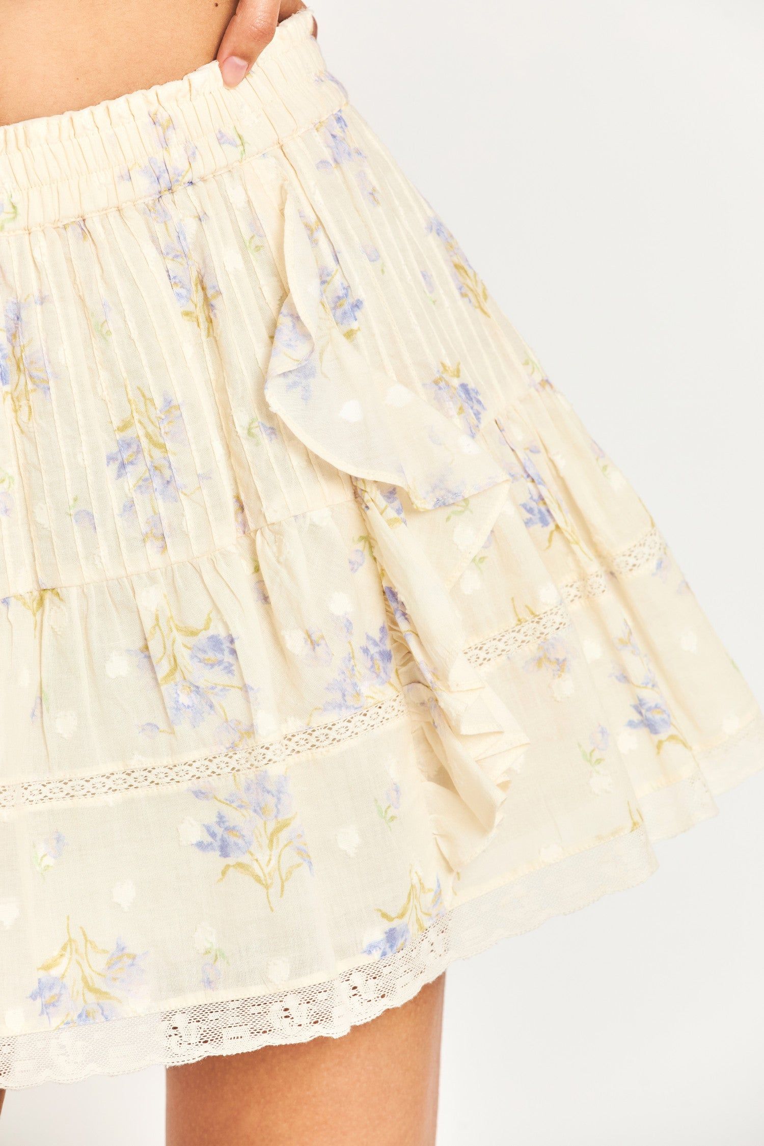 Shanti Mini Skirt sold by LoveShackFancy product image thumbnail 2