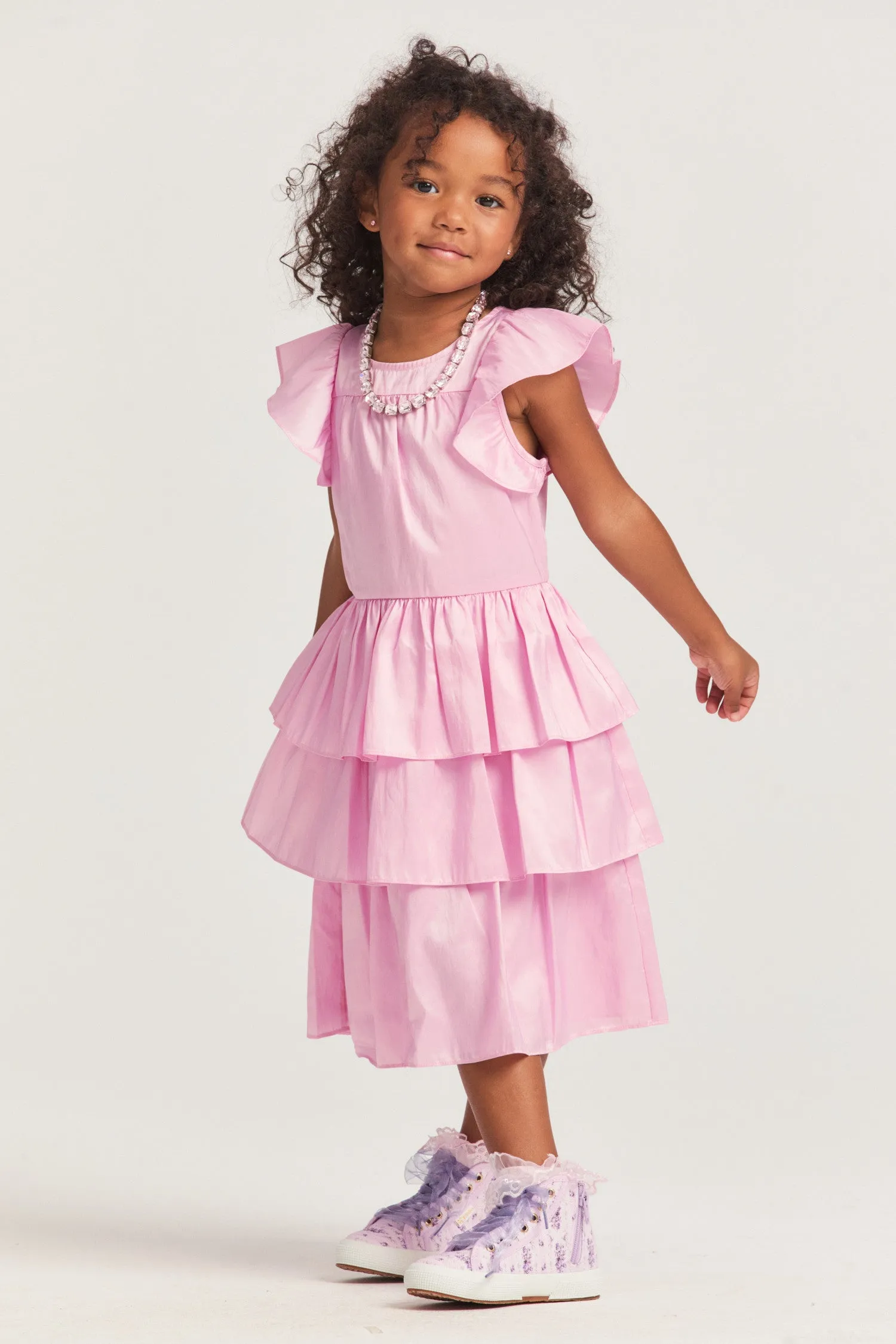 Girls Callie Dress sold by LoveShackFancy product image thumbnail 3