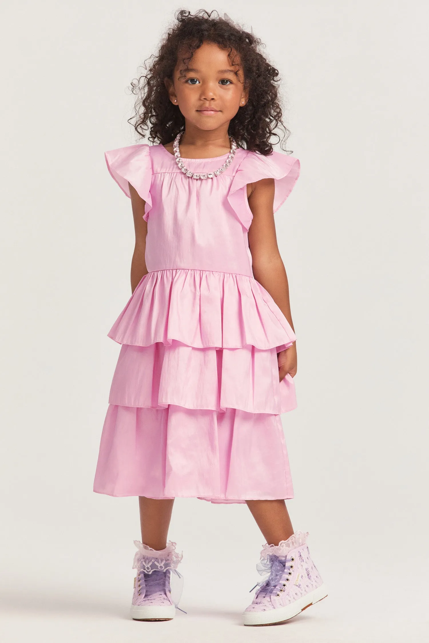 Girls Callie Dress sold by LoveShackFancy product image thumbnail 2