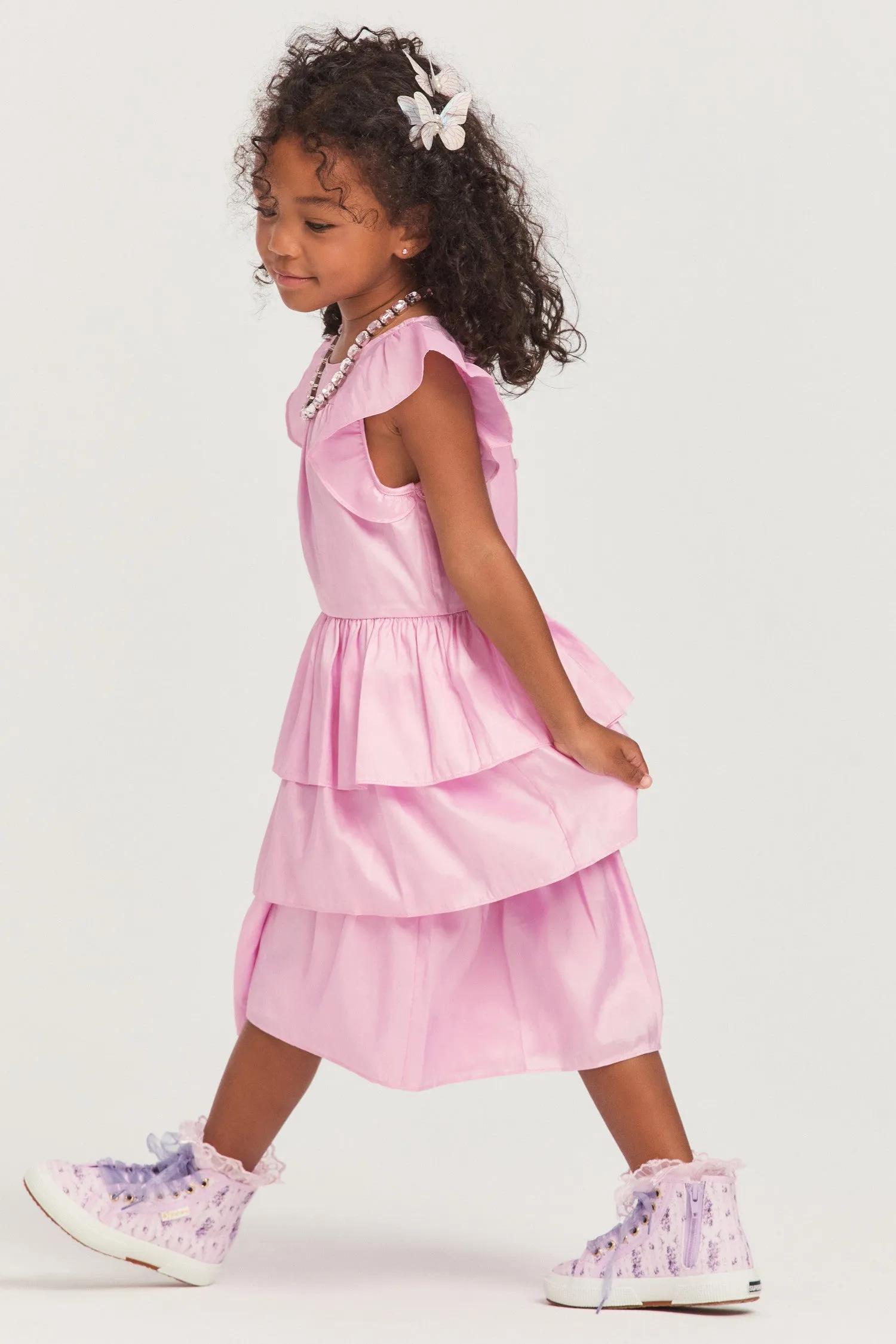 Girls Callie Dress sold by LoveShackFancy product image thumbnail 4