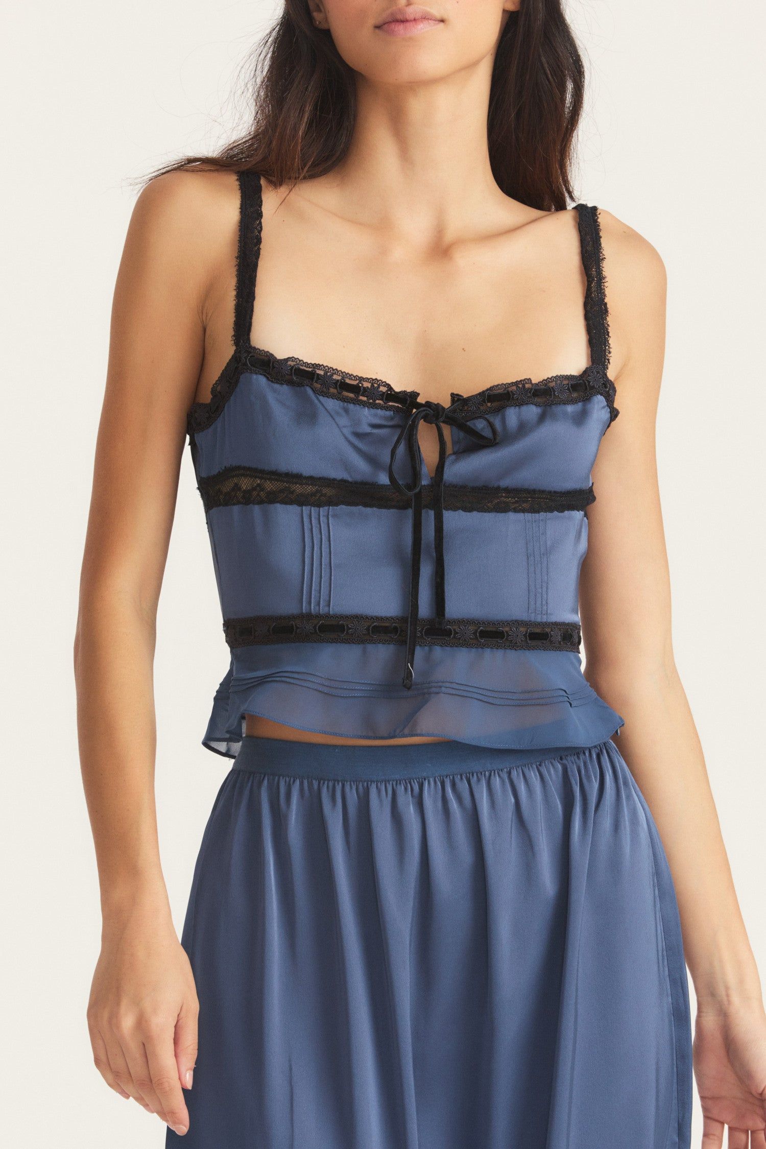 Sunny Cami - MIDNIGHT sold by LoveShackFancy