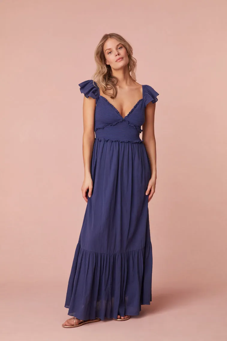 Katina Cotton Maxi Dress sold by LoveShackFancy