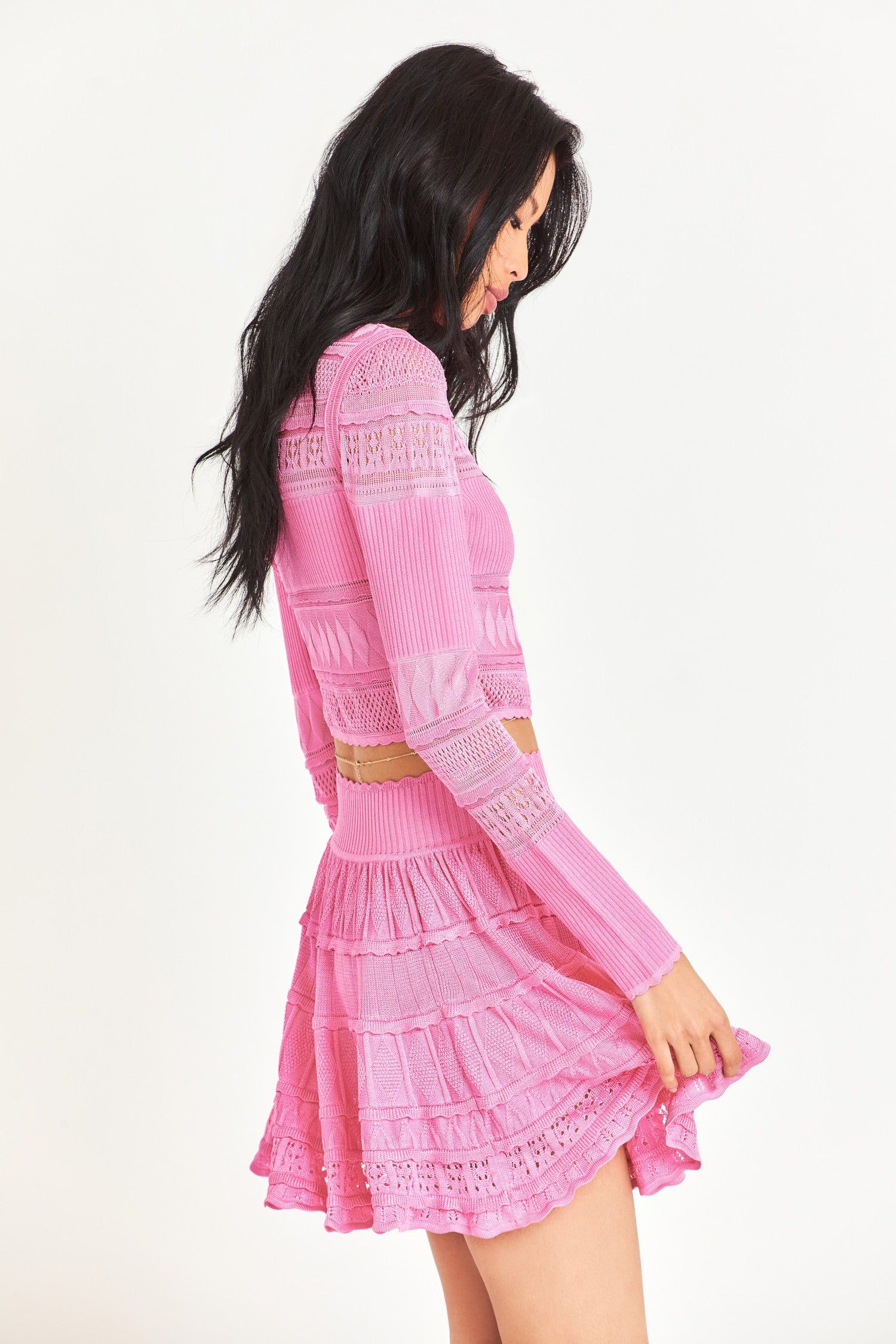 Laren Crop Cardigan sold by LoveShackFancy product image thumbnail 4