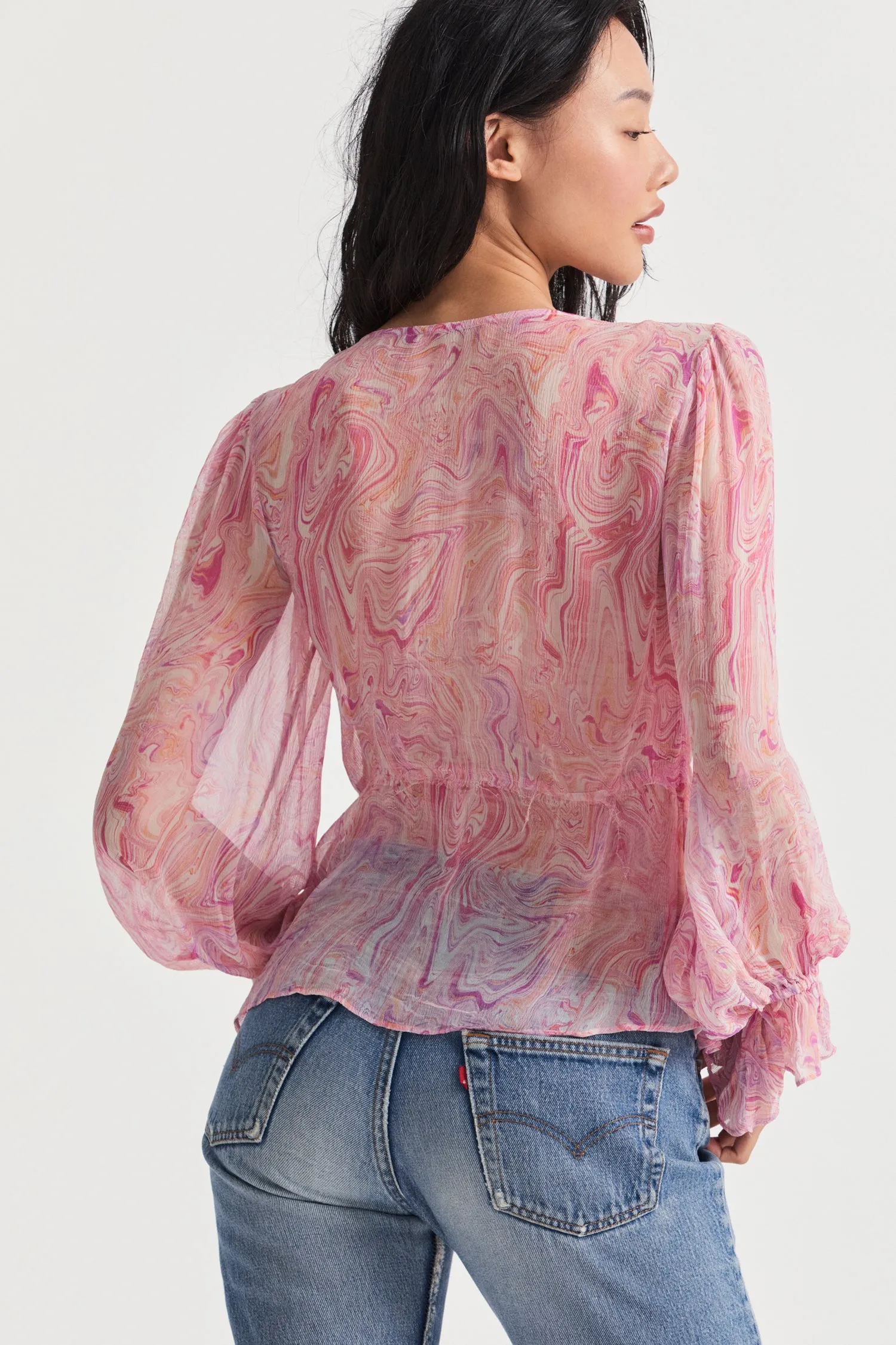 Dante Butterfly Blouse sold by LoveShackFancy product image thumbnail 5
