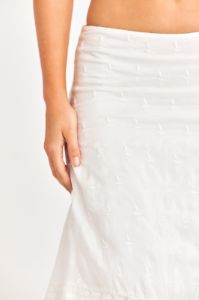 Ivoire Midi Skirt sold by LoveShackFancy