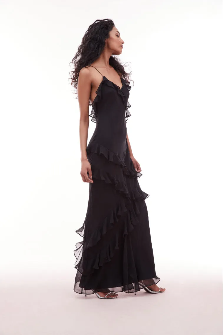 Rialto Silk Maxi Dress sold by LoveShackFancy product image thumbnail 4