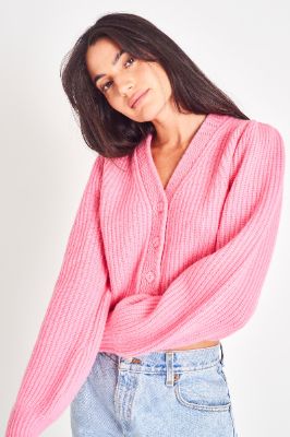 Avignon Cropped Cardigan sold by LoveShackFancy