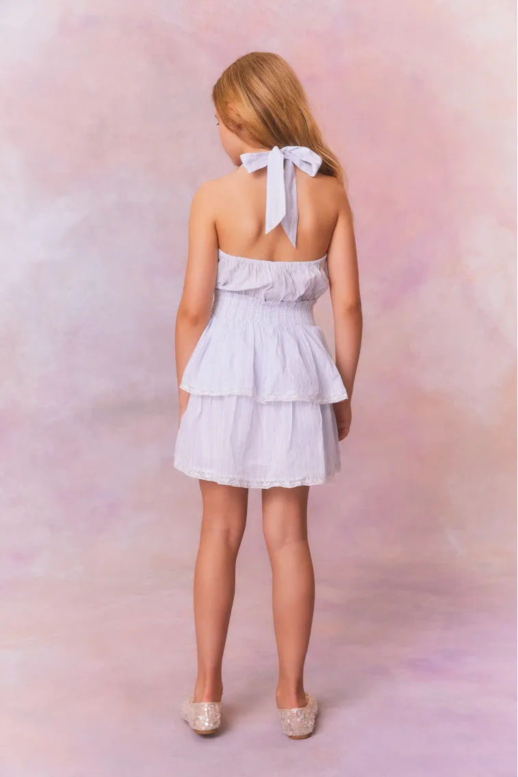 Girls Romille Stripe Dress sold by LoveShackFancy product image thumbnail 3