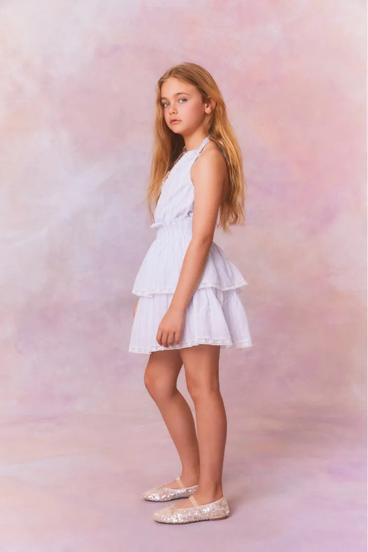 Girls Romille Stripe Dress sold by LoveShackFancy product image thumbnail 2