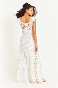 Ilaria Lace Dress sold by LoveShackFancy