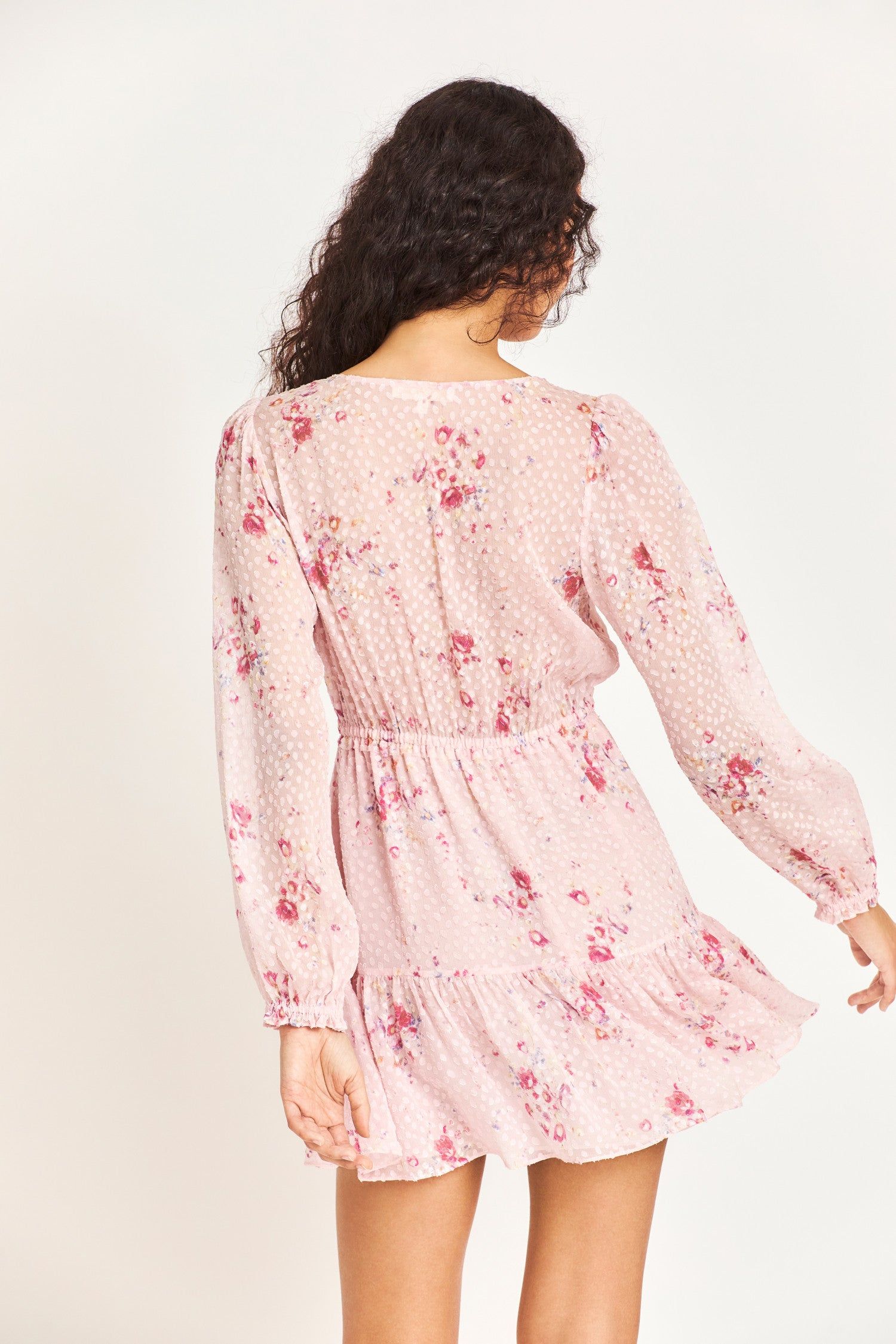 Siriana Floral Mini Dress sold by LoveShackFancy product image thumbnail 4