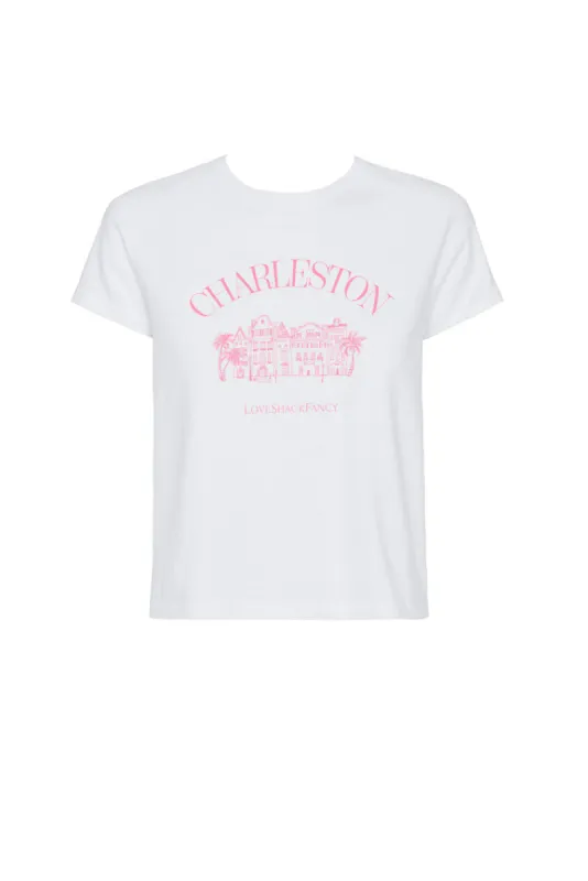 Lia City Graphic Tee - HEATHER GRAY EAST COAST GIRL | Parallel