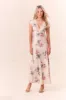 Theodore Printed Maxi Dress-FRENCH IVORY sold by LoveShackFancy