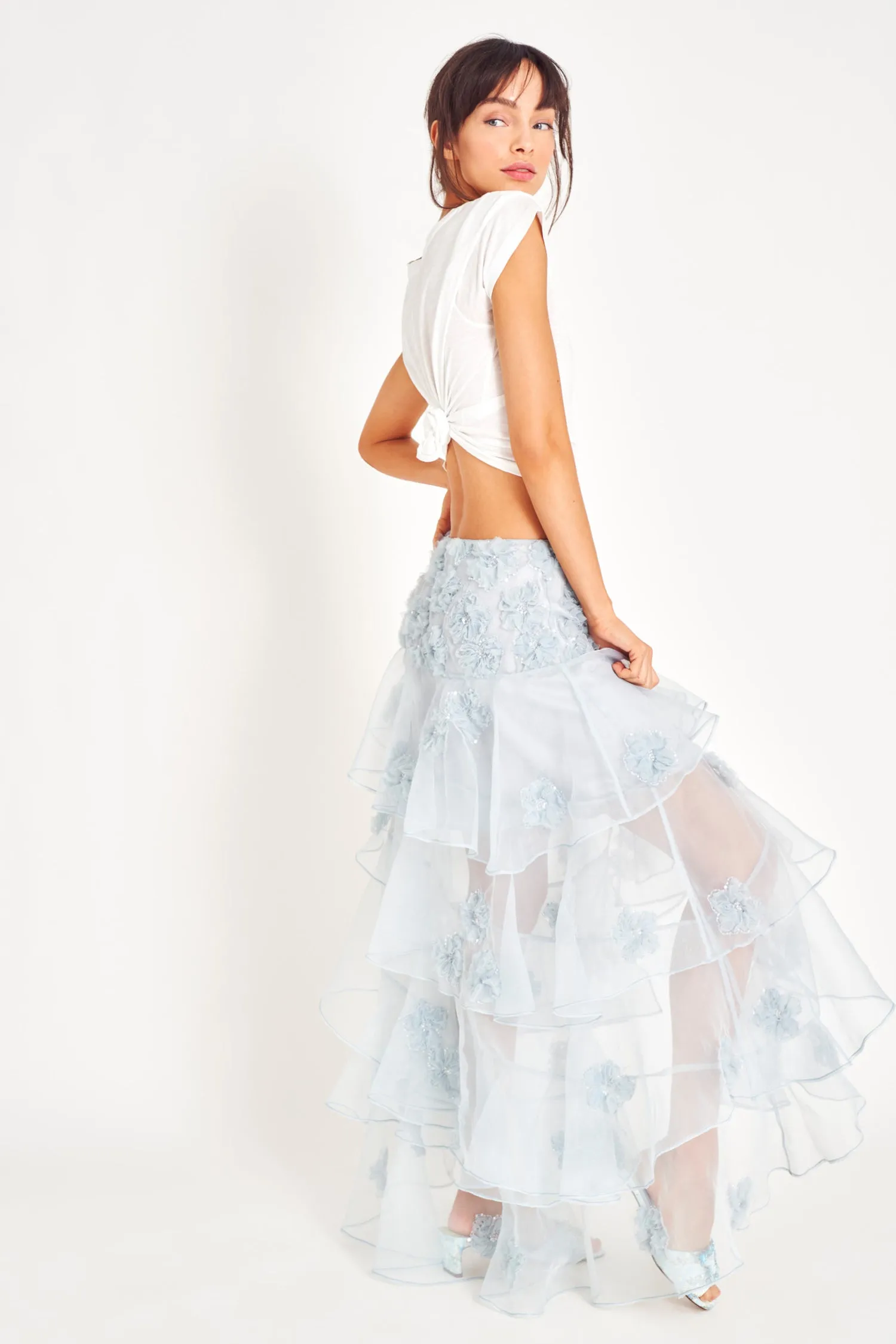 Grover Maxi Skirt sold by LoveShackFancy product image thumbnail 4