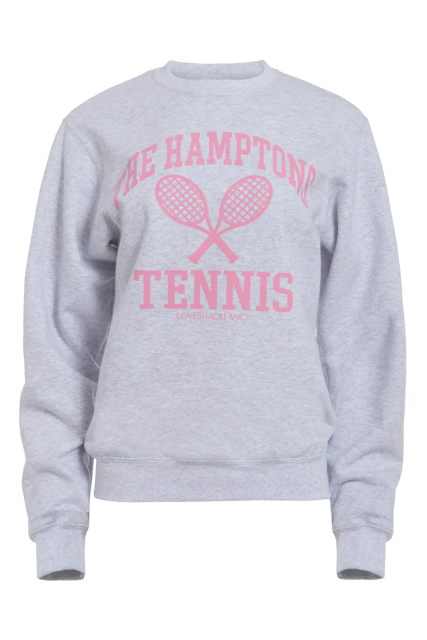 First Port x LoveShackFancy The Hamptons Tennis Crew Neck sold by LoveShackFancy
