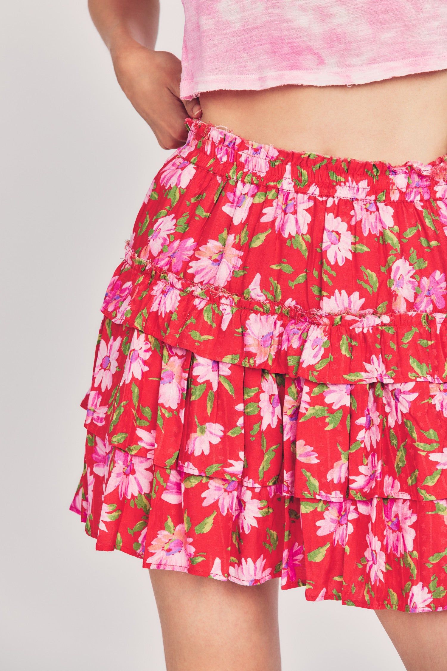 Corbett Mini Skirt sold by LoveShackFancy product image thumbnail 2