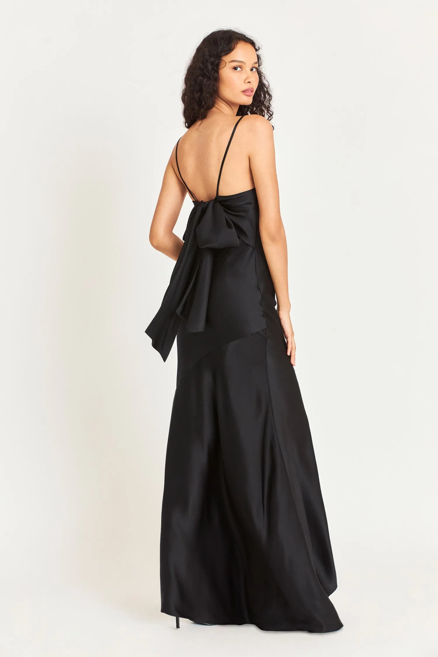 Oaklynn Maxi Silk Dress sold by LoveShackFancy product image thumbnail 5