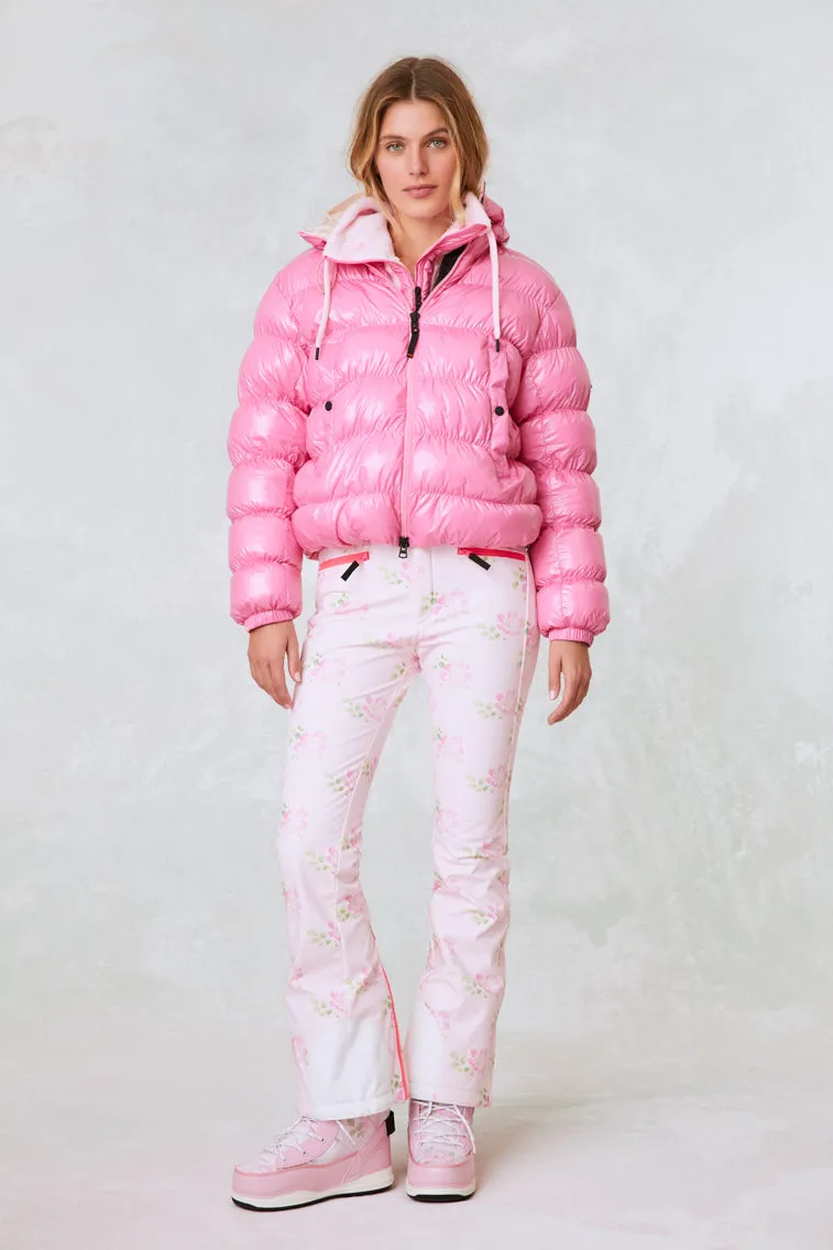 Bogner x LoveShackFancy Rosetta Lightweight Solid Performance Jacket sold by LoveShackFancy