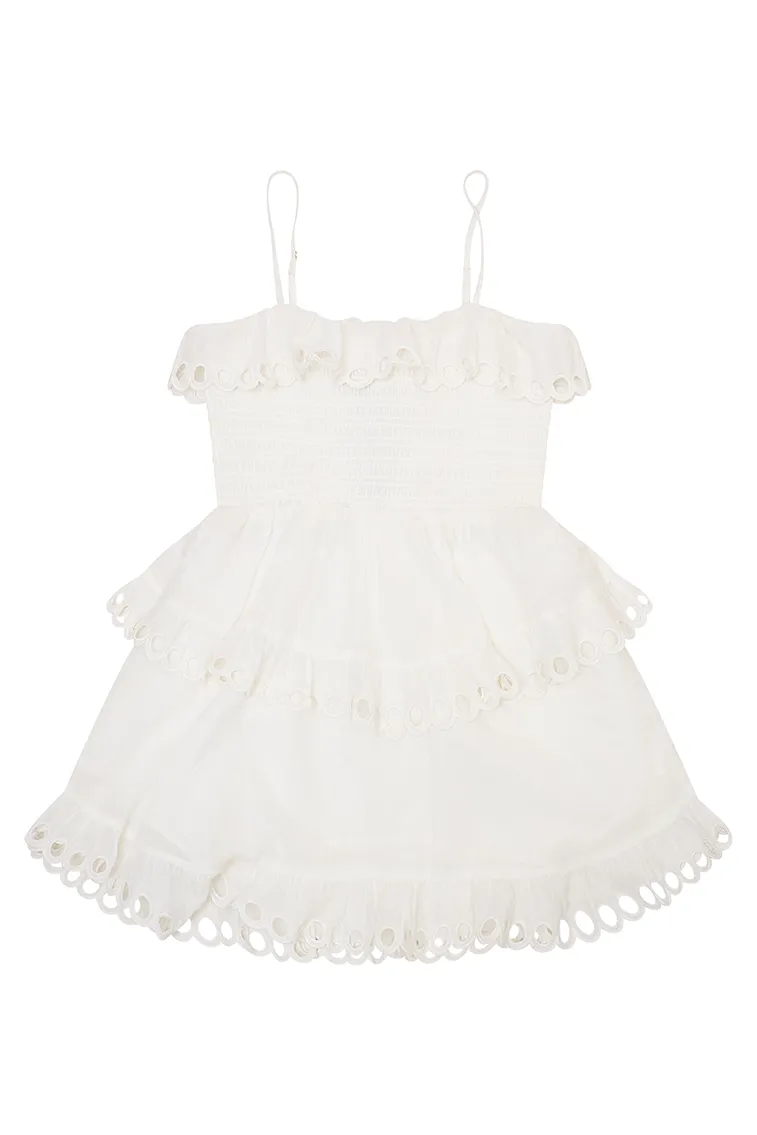 Girls Emeline Cotton Dress sold by LoveShackFancy