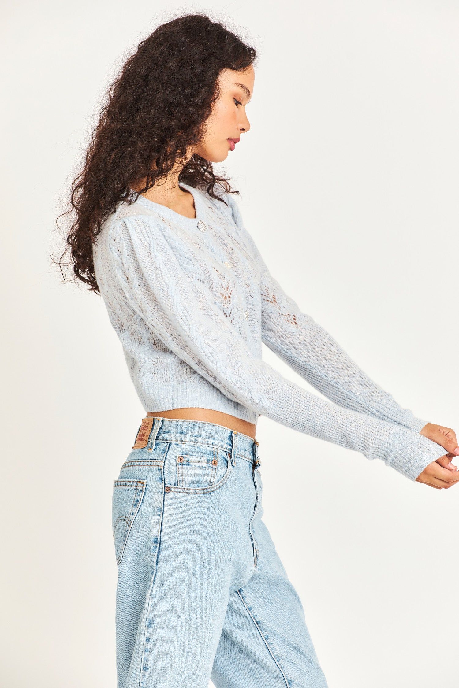 Birch Cardigan sold by LoveShackFancy product image thumbnail 3