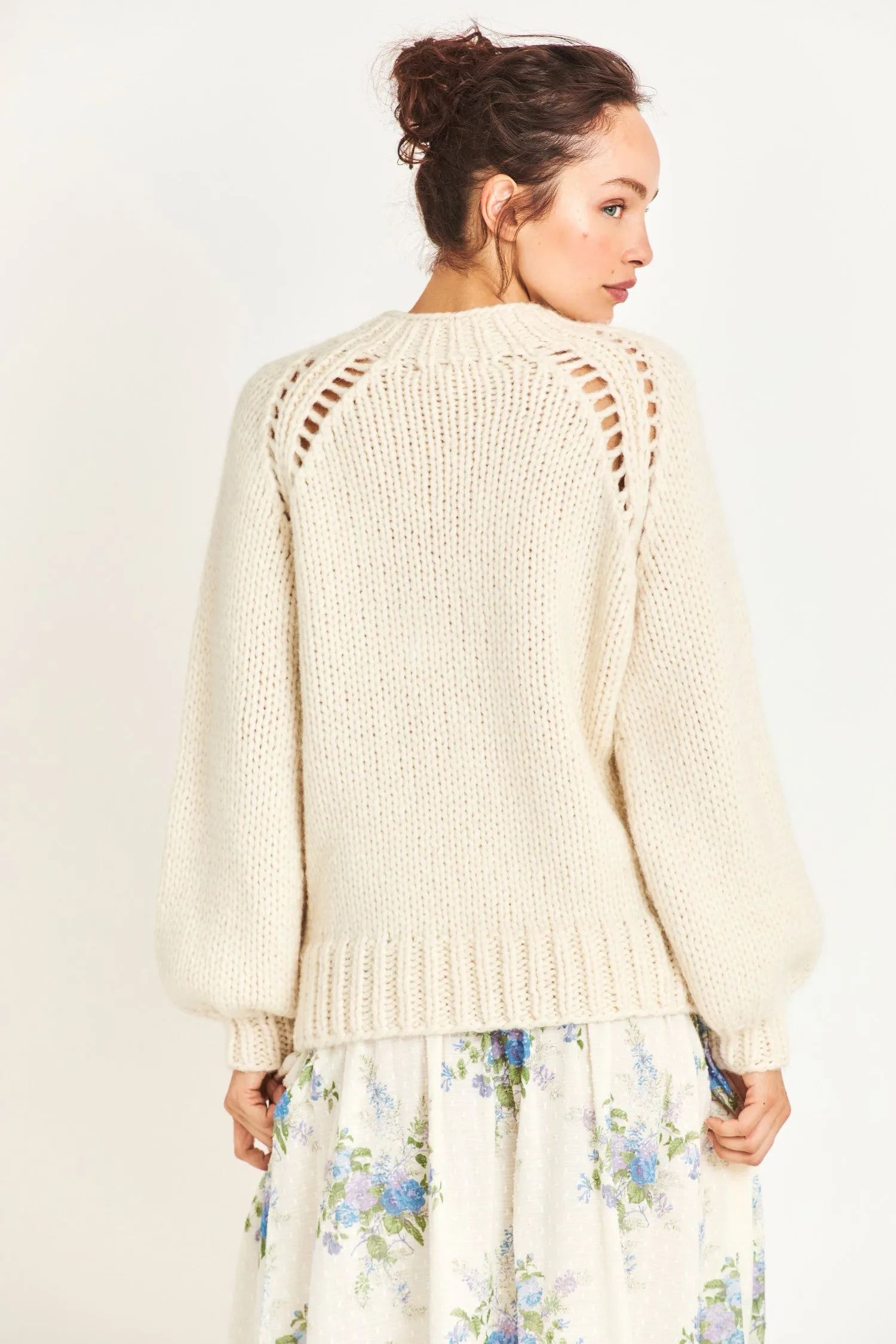 Gianni Alpaca Pullover Sweater sold by LoveShackFancy product image thumbnail 3