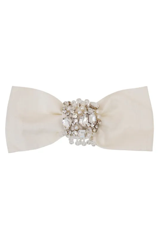 Luddington Crystal Barrette sold by LoveShackFancy