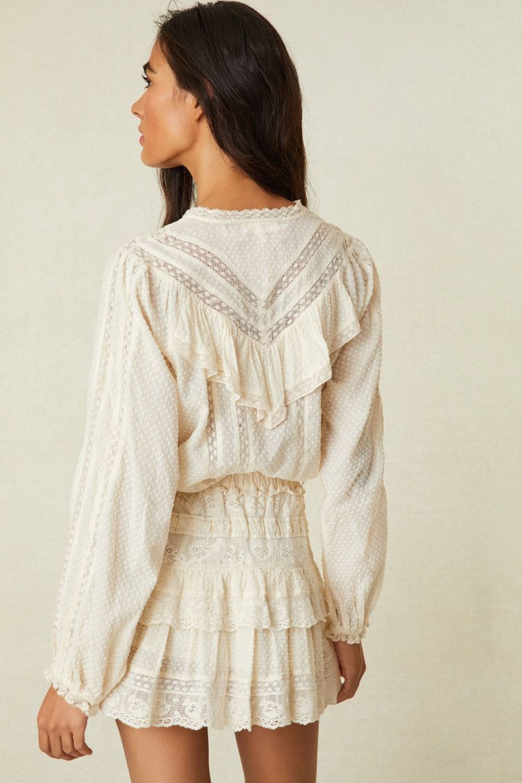 Ora Mini Skirt sold by LoveShackFancy product image thumbnail 4