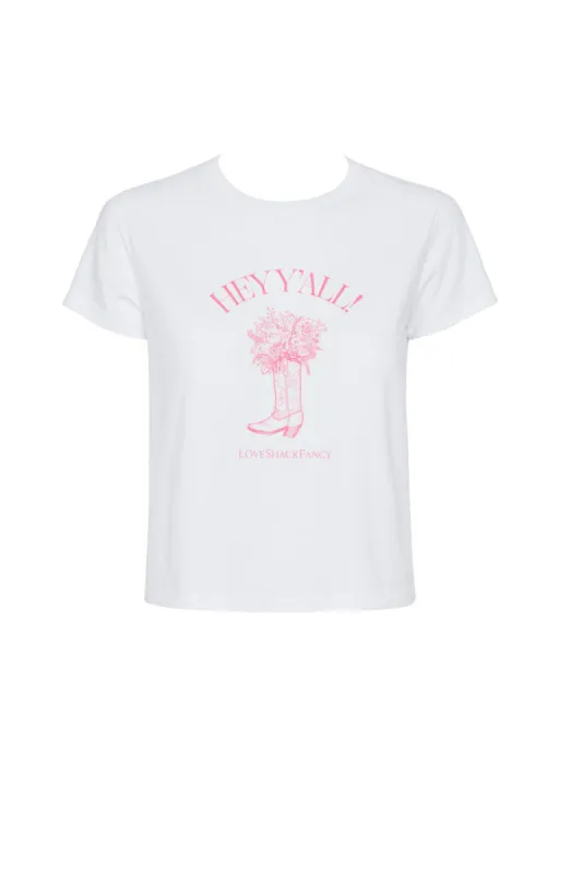 Lia City Graphic Tee sold by LoveShackFancy