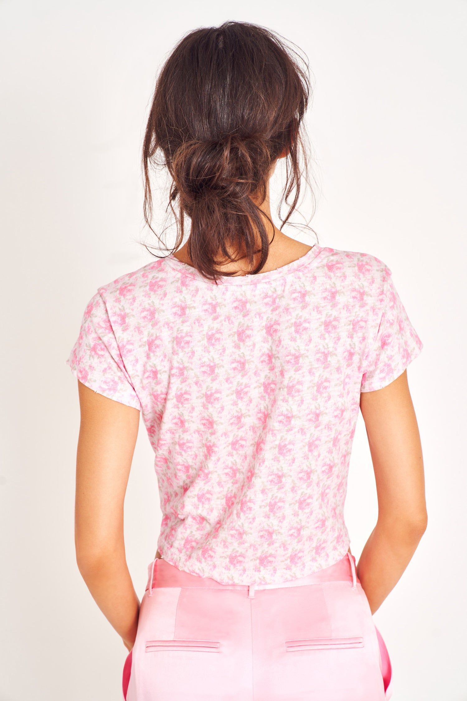 Rubin Cropped Tee sold by LoveShackFancy product image thumbnail 4