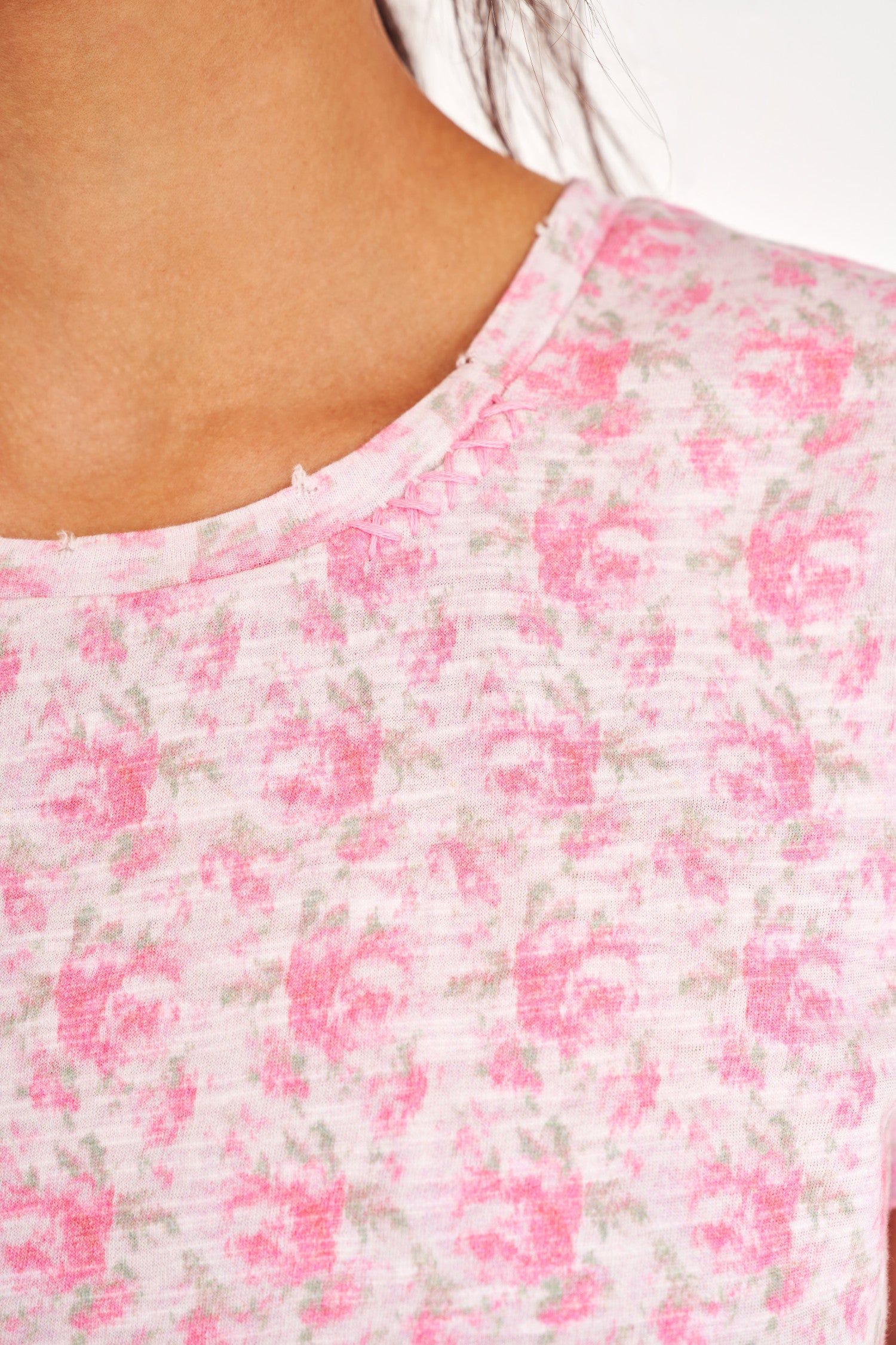 Rubin Cropped Tee sold by LoveShackFancy product image thumbnail 2