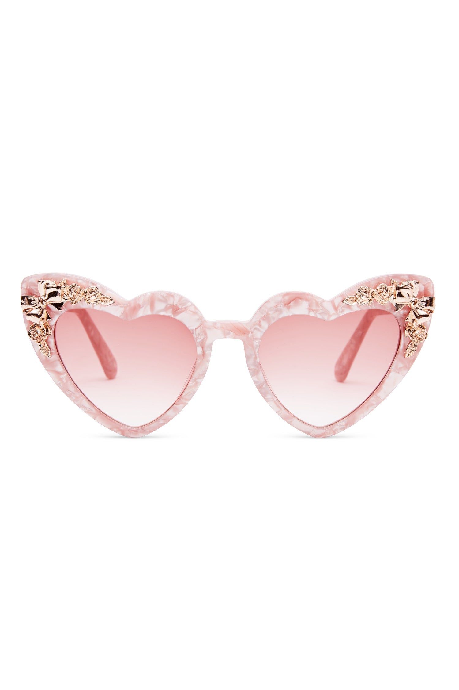 Amalia Sunglasses - ICY ROSE sold by LoveShackFancy