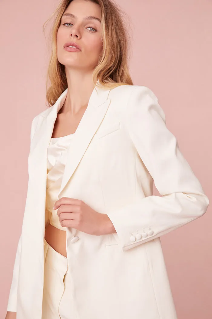 Brie Tuxedo Suit Jacket sold by LoveShackFancy