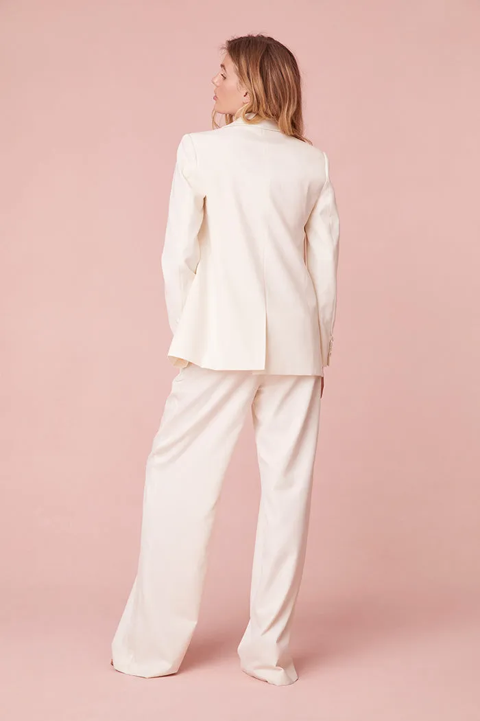 Brie Tuxedo Suit Jacket sold by LoveShackFancy product image thumbnail 4