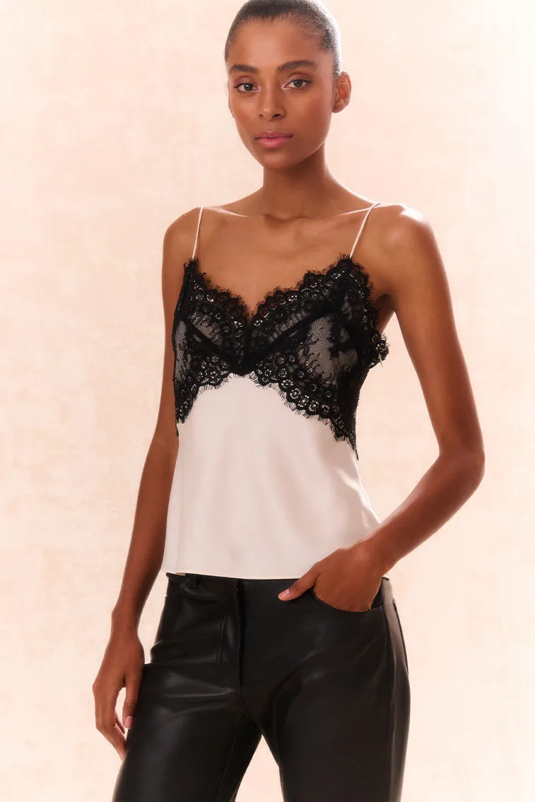 Talulah Lace-Trimmed Cami Top sold by LoveShackFancy product image thumbnail 3