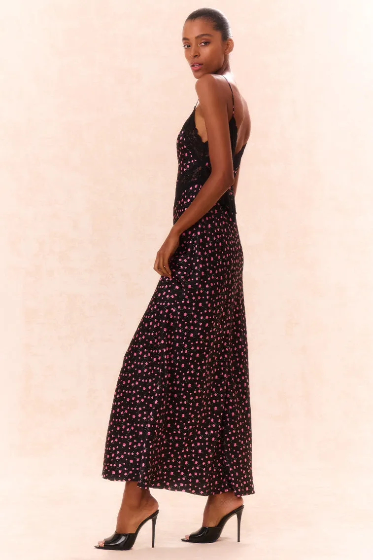 Serita Silk Floral Maxi Dress sold by LoveShackFancy product image thumbnail 5