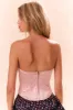 Lucarelli Lace-Up Corset Top sold by LoveShackFancy