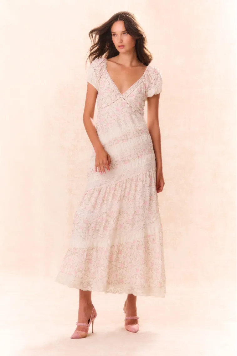Verene Floral Maxi Dress sold by LoveShackFancy product image thumbnail 3