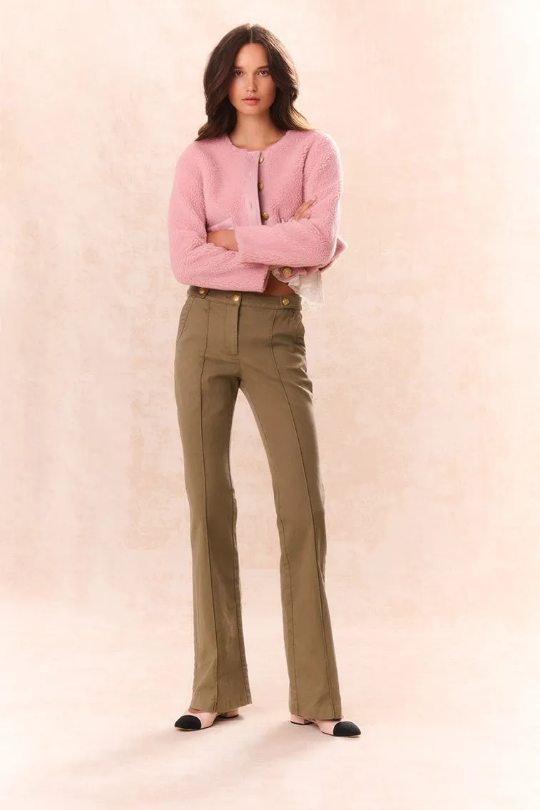 Costella Tailored Pant sold by LoveShackFancy product image thumbnail 3
