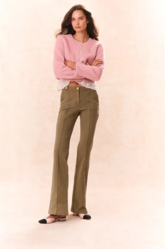 Costella Tailored Pant made by LoveShackFancy